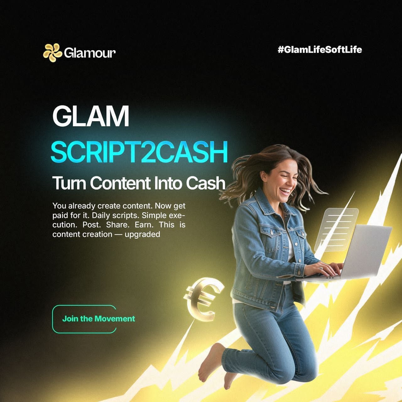 Glam Script2Cash Algorithm